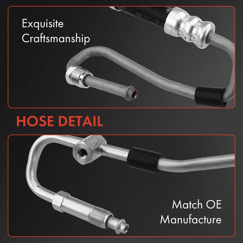 A-Premium Power Steering Pressure Hose Line Assembly Compatible with Dodge