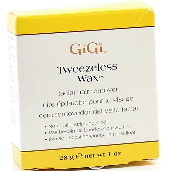 GiGi Tweezeless Wax Facial Hair Remover 1 oz