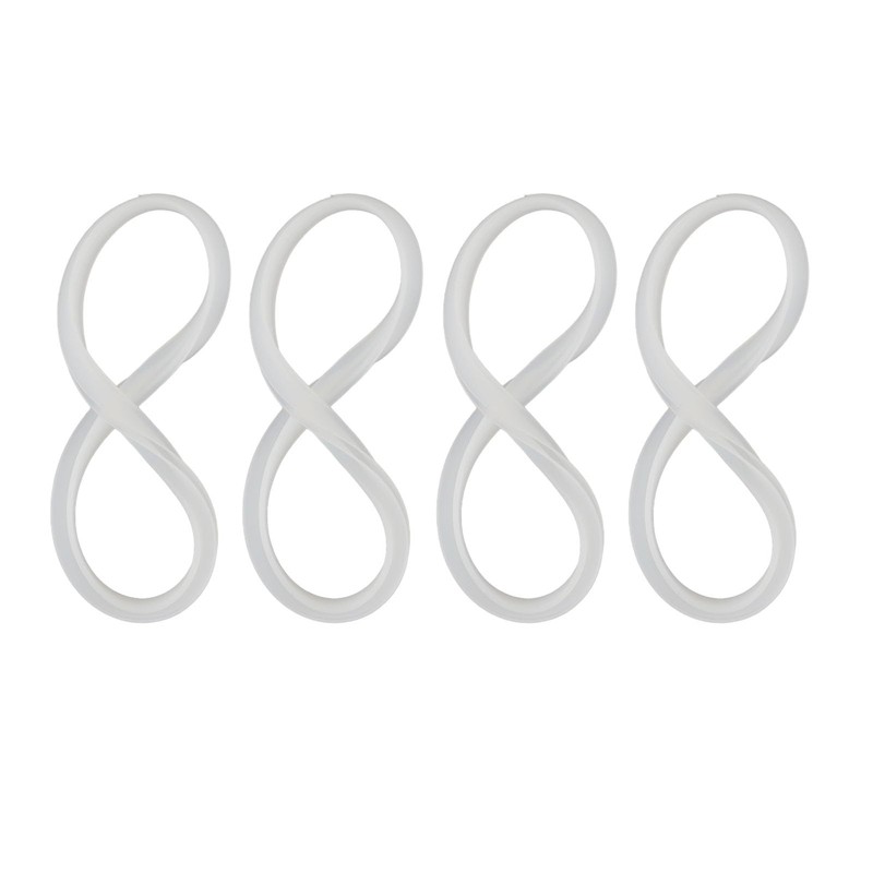 CYTGOUPER 4 PCS Silicone Distiller Sealing Rings,Countertop Distiller Gasket,High Temperature