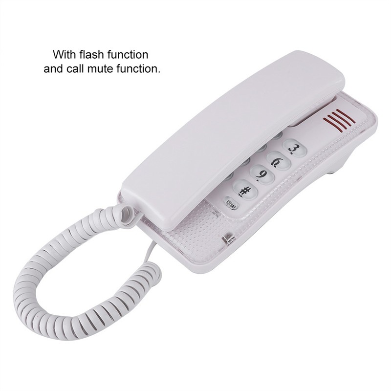 Wall Mount Landline Telephone Extension No Caller ID Home Phone