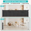 Upgrade Retractable Baby Gates Extra Wide (150" W x 42"