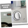 SEWACC 2Pcs Washer Control Rotary Knobs for Washing Machine Replacement