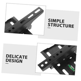 Tofficu Universal Tv Hanger 15-42 Inch Tv Wall Bracket Modern Minimalist Design Easy Cable Management