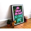 She Believed She Could So She Did, Neon Lights Sign,