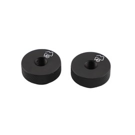 VanEssential Venture L-Track Fastening Knob Single Stud Bolt M8 x 1.0 Thread (Metric) Aluminum - 2 pcs