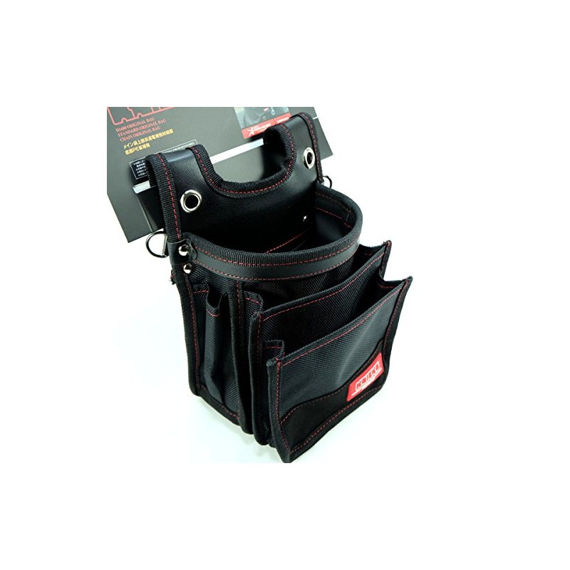 Knicks D1680 2-Tier Waist Bag for Architecture (Black) KC-301D