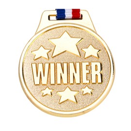 strongzhuo One 1.5 "Diameter Mini Winner Medal-Sporting Events, Competitions, School Games, Spelling Bee, Olympic Style Gold Medal