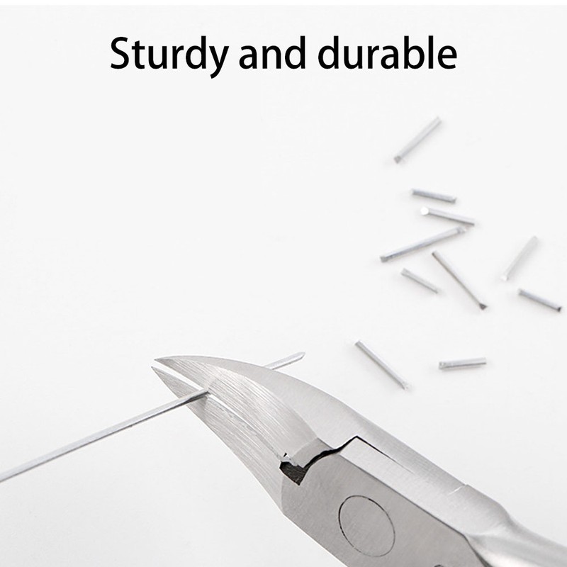 Pedicure Scissor Double Spring Nail Clipper Ingrown Toenail Dead Skin