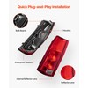 VEVOR Tail Light Assembly Compatible with 1988-1999 Chevy/GMC C/K 1500