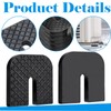 Ptenzor 8PCS Rubber Vibration Isolator Pads – Shock Absorbing Mount