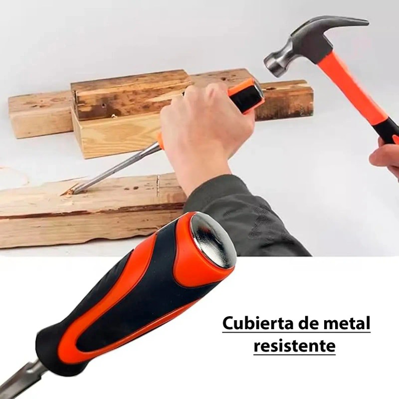 Juego Cincel Madera Tallado Carpintero Formon Gubia Kit 10pz