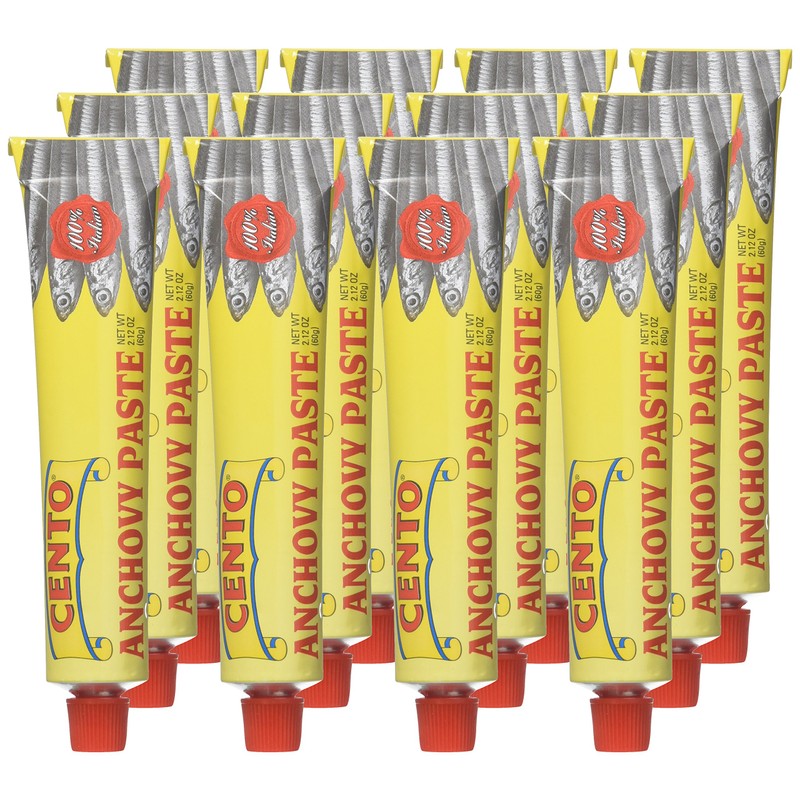 Cento Anchovy Paste 100% Italian, 2.12 Ounce (Pack of 12)