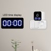 Plug in Smart Security Camera with Clock 1080p Image Night