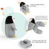 KKPLZZ 2 in 1 Neck Pillow, Cute Penguin U Shape