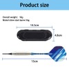 Pack of 3 Darts with Plastic Tip, for Electronic Dartboard,