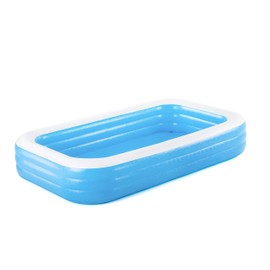 Bestway H2OGO! Blue Rectangular Inflatable Family Pool (10' x 6' x 22")