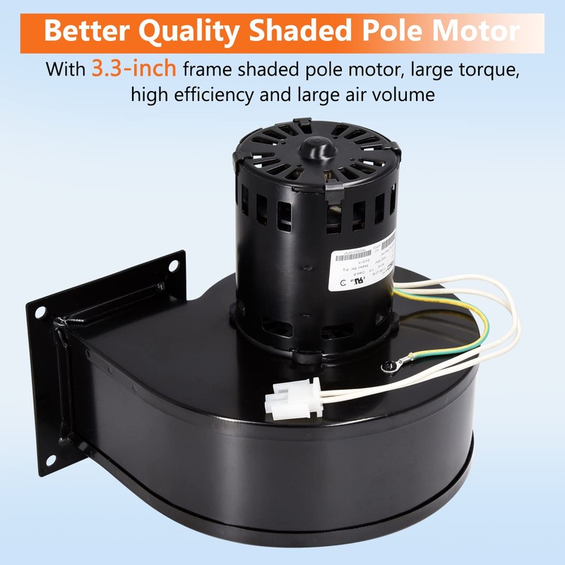Criditpid Convection Blower Replacement for Vogelzang VG5790, VG5770 Pellet Stove,