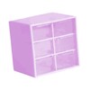 Perfeclan Mini Drawer Organizer Beads Organizer Box Jewelry Storage Case