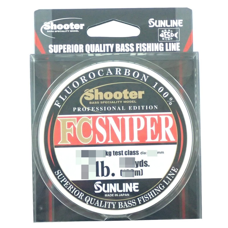 Sunline Fluorocarbon Line Shooter Sniper 328.4 ft (100 m) 18lb