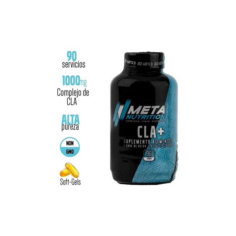 Suplemento Meta Nutrition Cla 90 Caps 90 Servicios Sabor Sin