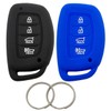 Horande Silicone Protector Key Fob Cover Case fit for Hyundai