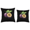 Maracuja With Drips Throw Pillow