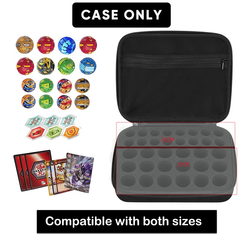 Minahao Toy Storage Box Compatible with Bakugan Battle Planet,BakuCores,Armored Alliance,Geogan