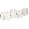 Umba Perchero Colgador Con 5 Ganchos Abatibles Color Blanco