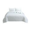 MarCielo 3-Piece 100% Cotton Oversized Bedspread Set Coverlet Set Lightweight