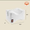 Cooling Knee Pillow for Side Sleepers w/ Strap & 2