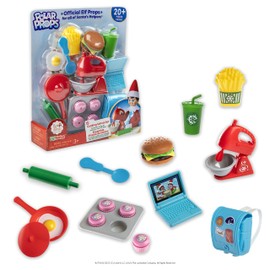 The Elf on The Shelf Polar Props Bundle of 3: Cooking School Set, Travel Set, and Beach Vacation Set