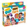 Paint Pop Paint Sticks For Kids - 12 Pack Face