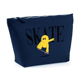 Hippowarehouse Skateboard Sunny Kick flip Printed Make up Cosmetic wash Bag 18x19x9cm