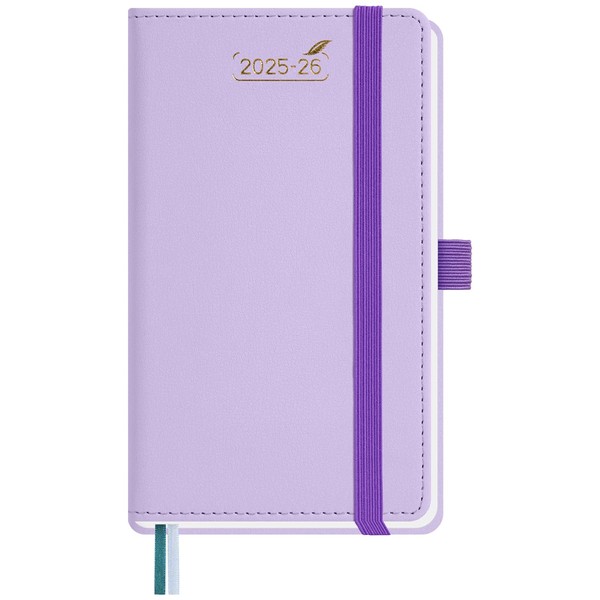 BEZEND 18-Month Pocket Calendar 2025 2026 Small (July 25-Dec 26),