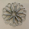 Cotsdan 20Pcs Spring Door Latch for Cages Metal Finger Spring