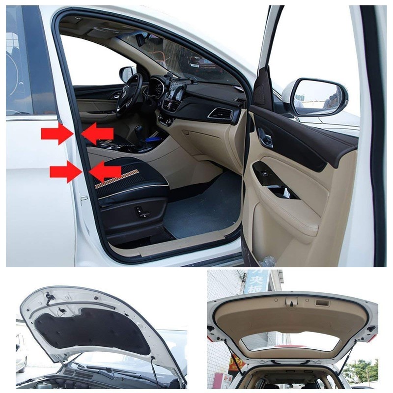 Innico Car Door Mall, Wind Noise Prevention Tape, Wind Noise