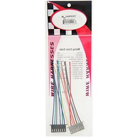 Harmony Audio HA-711817 Compatible with Jeep Cherokee 1997-2001 Factory Radio OEM Original Stereo Wire Harness Plug