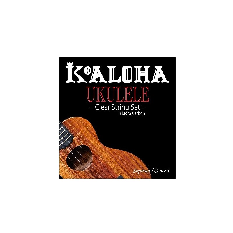 Ko'Aloha FLK-SCHG Ukulele String Set, Soprano for Concerts (Koala Ukulele,