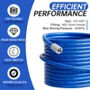 AURORA CAR Pressure Washer Hose 50 FT x 1/4"，Kink Resistant