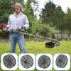 Funmo 3 pieces grass trimmer thread spool, replacement thread spool