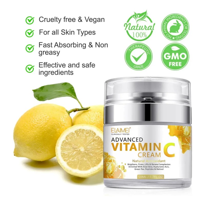 Crema Antienvejecimiento Reparación Colágeno Vitamina C