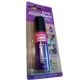 Aroma Guru Roll On LAVENDAR Aromatherapy 100% Pure & Natural Essential Oil
