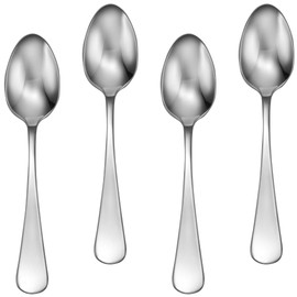 Serving Spoon Made in USA Set of 12 18/10 Stainless Steel Flatware Mirror Finish Dishwasher Safe TAA HubZone and Buy American Compliant Annapolis Silverware Made by Sherrill Manufacturing