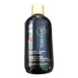 Shampo Matizador Cabello Teñido Rubio Luces Terramar