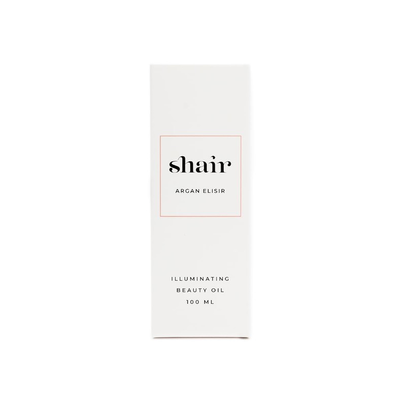 Shair Argan Elixir: Strengthening and Brightening Repair Oil for Dry,