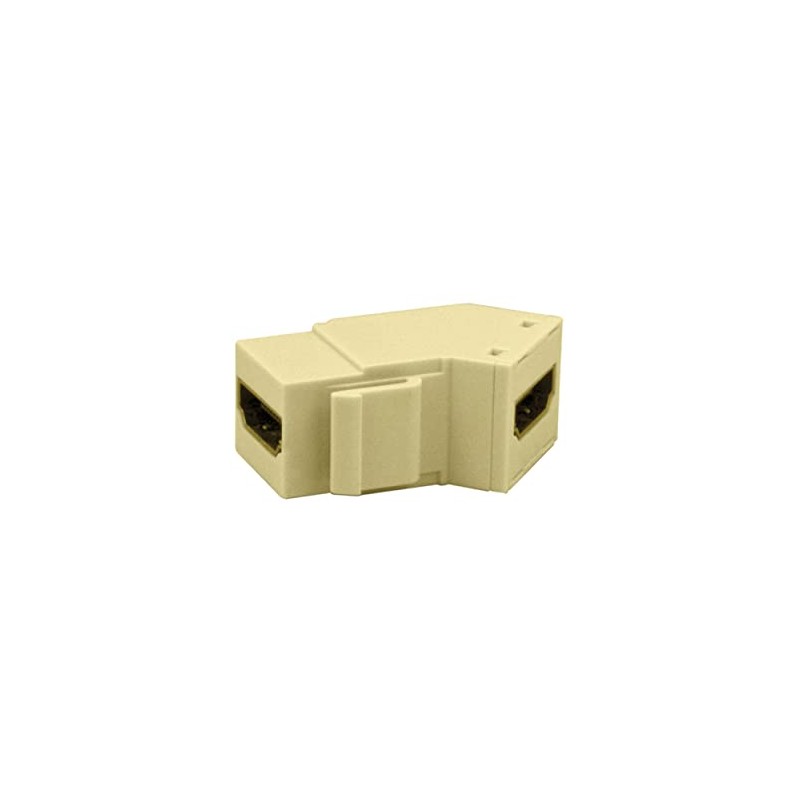 Legrand, Home Office & Theater, 4K HDMI Keystone Coupler, Ivory,