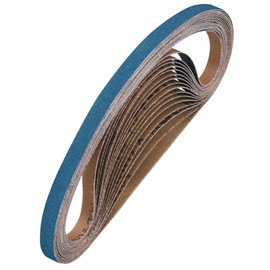 Sanding Belt 9 x 533 mm, 30PCS Belt Sander Sanding Belts 400 Grit for Polishing Metal, Wood