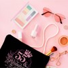 QGFM 55th Birthday Gifts for Women Makeup Bag, Cosmetic Bags,