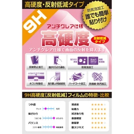 PDA Kobo 8 Inch 2 in 1 Mini Laptop PC P8 [Intel N100 Equipped Models] 9H High Hardness [Reflection Reduction] Protective Film, Made in Japan