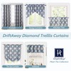 DriftAway Diamond Trellis Watercolor Geometric Checker Plaid Pattern Blackout Thermal